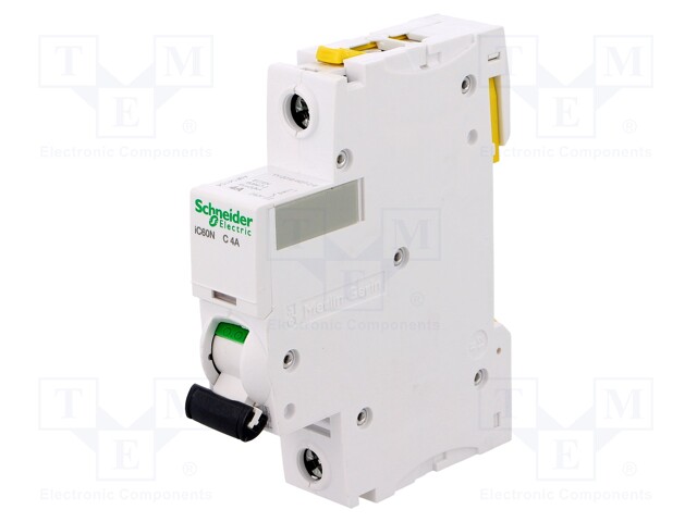 Circuit breaker; 230VAC; Inom: 4A; Poles: 1; DIN; Charact: C; 6kA