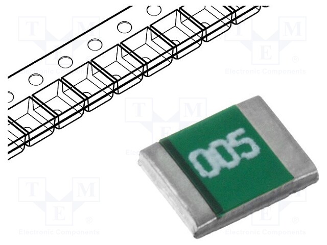 Fuse: PTC polymer; 50mA; Case: 1210