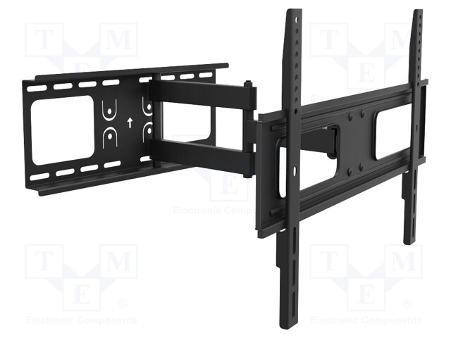 LCD holder; Colour: black; 50kg; V: tiltable