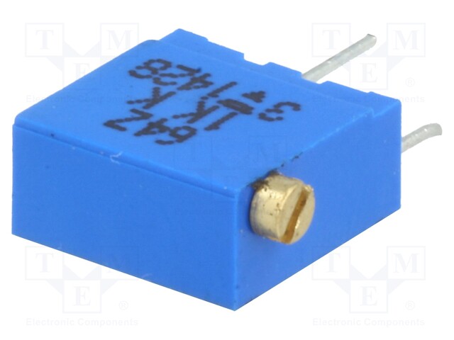 Potentiometer: mounting; multiturn; 1kΩ; 500mW; THT; ±10%; linear