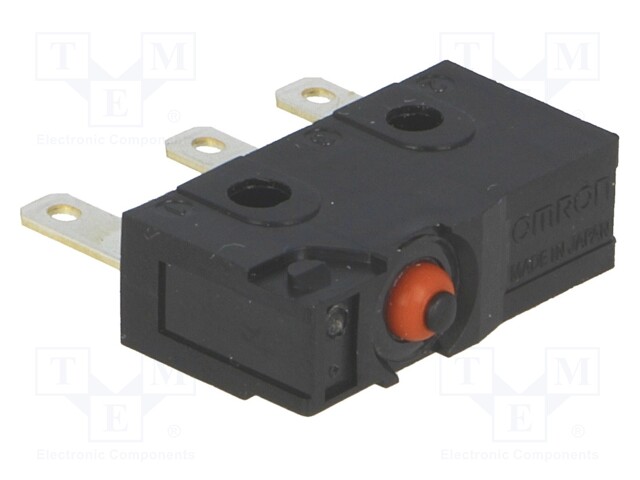 Microswitch SNAP ACTION; without lever; SPDT; 3A/125VAC; ON-(ON)