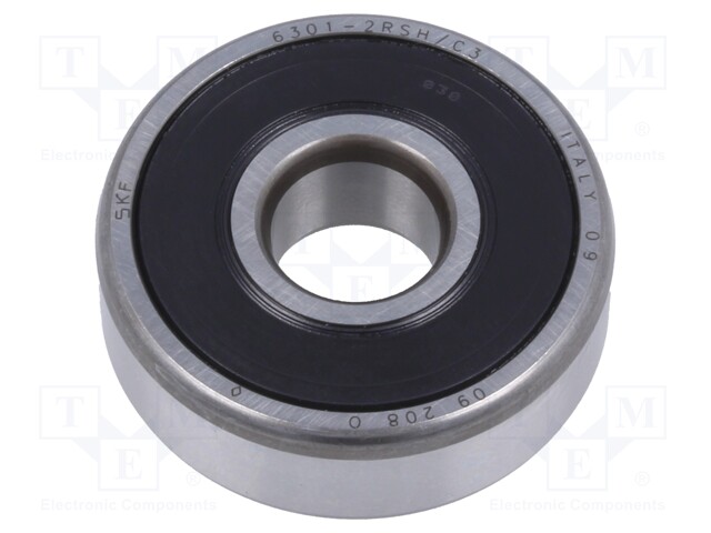 Bearing: single row deep groove ball; Øint: 12mm; Øout: 37mm