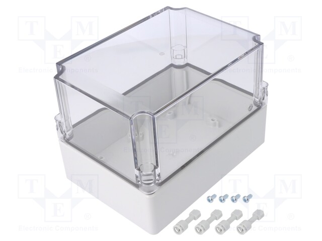 Enclosure: multipurpose; X: 125mm; Y: 175mm; Z: 125mm; MPC; IP66,IP67