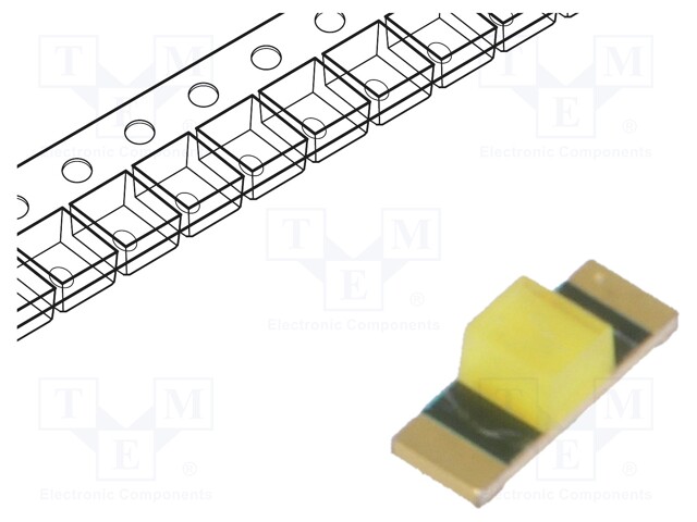 LED; SMD; 1305; white cold; 71.5÷180mcd; 150°; 20mA; 3.6÷3.9V; 60mW