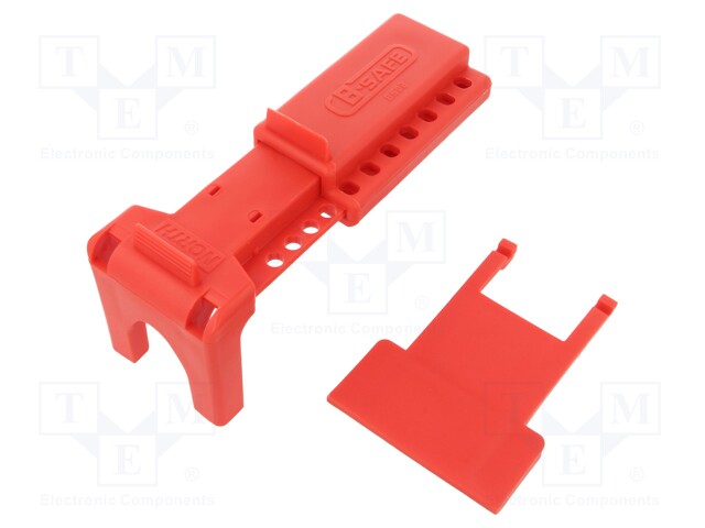 Ball valve lockout; Mat: polypropylene; 31.8÷76.2mm