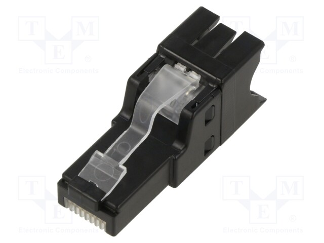 Plug; RJ45; PIN: 8; Cat: 6a; Layout: 8p8c; 26AWG÷22AWG; for cable