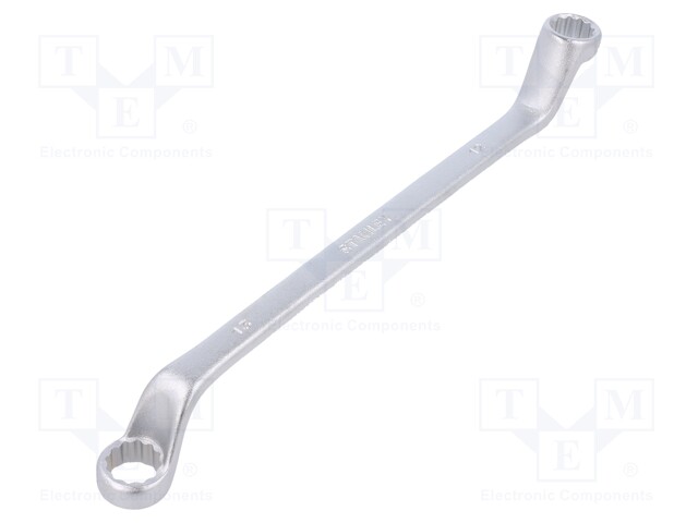 Key; box,bent; 12mm,13mm; Chrom-vanadium steel; L: 217mm