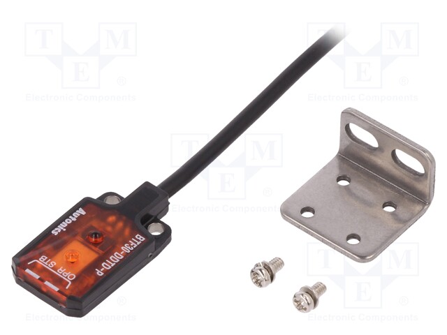 Sensor: photoelectric; Range: 5÷30mm; PNP; DARK-ON; Usup: 12÷24VDC