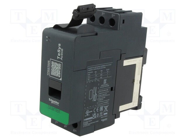 Motor starter; for DIN rail mounting; 11kW; TeSys Island; 24VDC