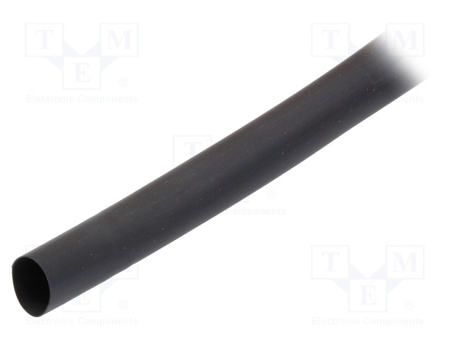 Heat shrink sleeve; glueless; 2: 1; 12.7mm; L: 100m; black