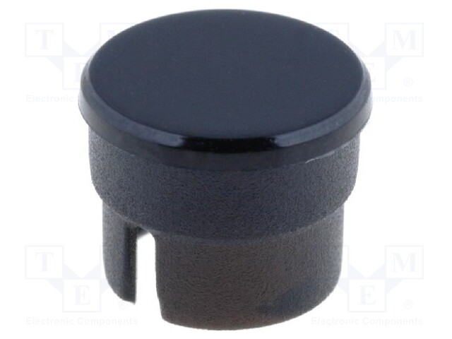 Cap; polyamide; black; 10mm; -20÷70°C; Application: G10