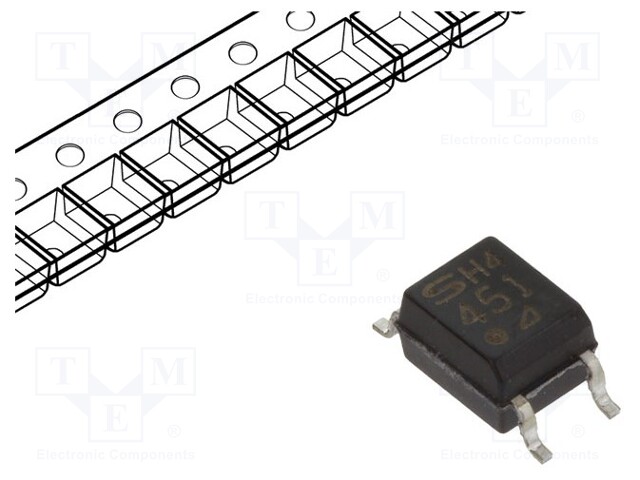 Optocoupler; SMD; Channels: 1; Out: transistor; Uinsul: 3.75kV