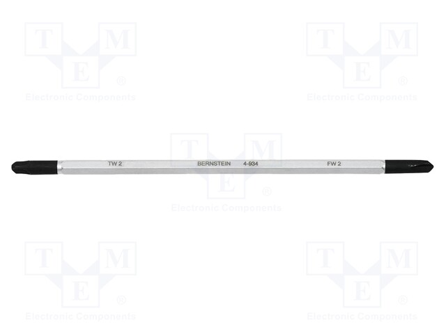 Interchangeable blade; Tri-Wing®; double-sided; FW2,TW2; 120mm