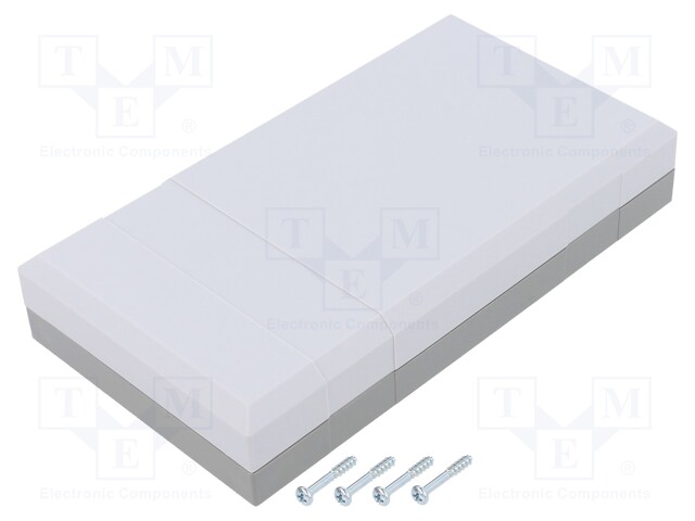 Enclosure: multipurpose; X: 82mm; Y: 150mm; Z: 30mm; polystyrene