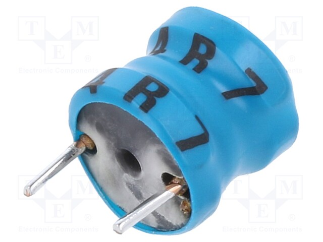 INDUCTOR, 4.7UH, 20%, 4.2A, RADIAL