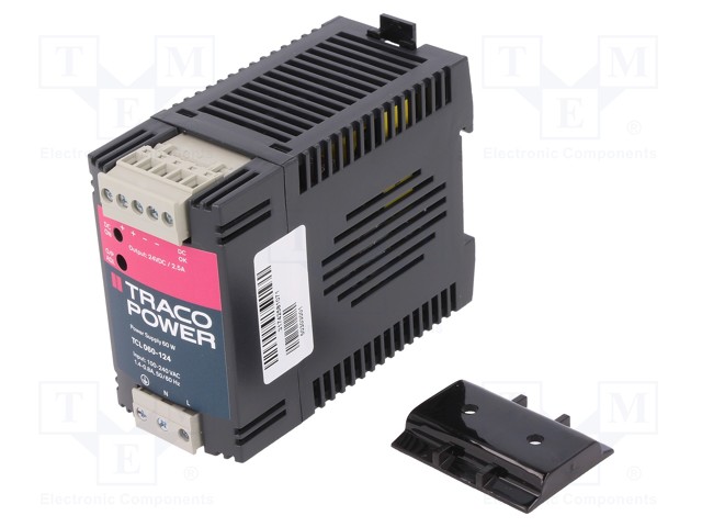 Power supply: switched-mode; modular; 60W; 24VDC; 2.5A; 85÷264VAC