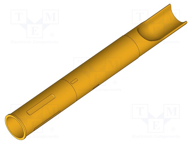 Test probe socket; Contact plating: gold-plated; KS-113; 25mm