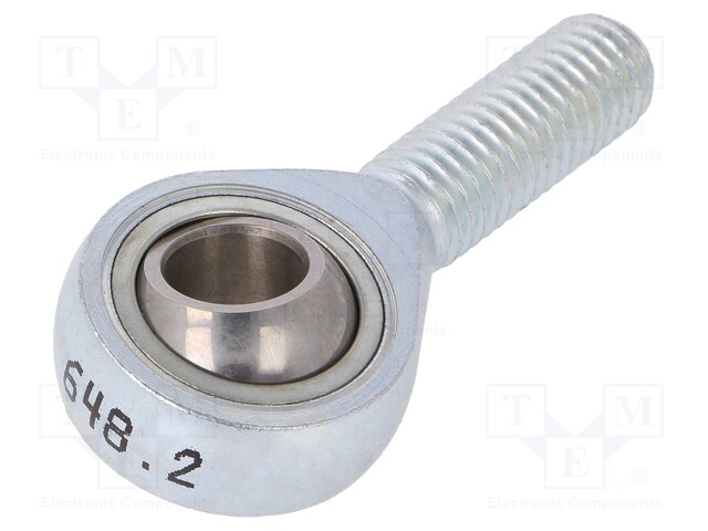 Ball joint; Thread: M12; Mat: PTFE,steel; Pitch: 1,75