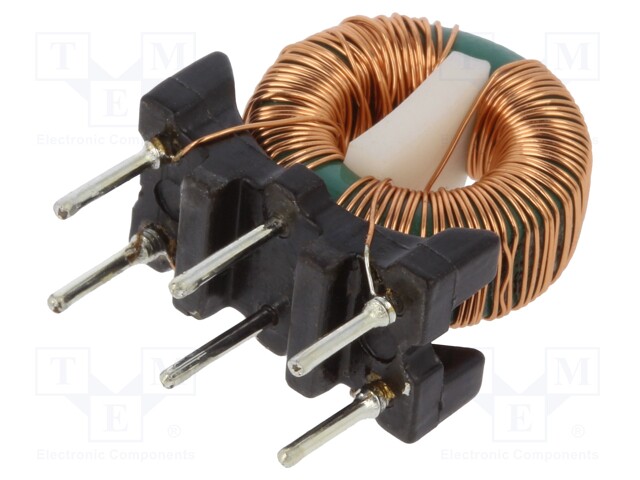 Inductor: wire; THT; 15mH; 500mA; 384mΩ; 230VAC; 4.5x7.5mm; -20÷+50%