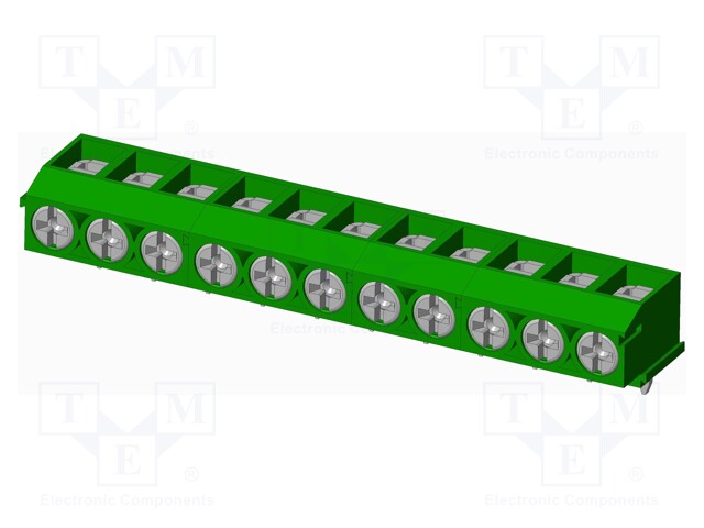 Connector: PCB terminal block; terminal; straight; on PCBs; T3