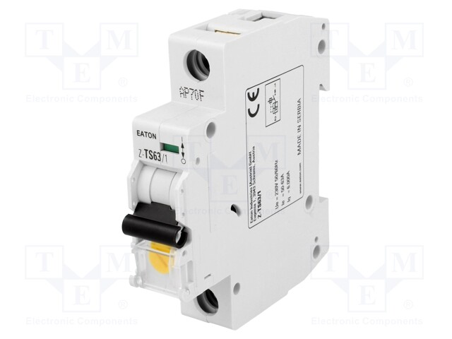 Tariff switch; Poles: 1; DIN; Inom: 63A; 230VAC; IP40; 1.5÷25mm2