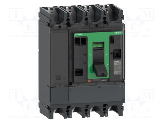 Switch-disconnector; Poles: 4; DIN; 400A; NSX; IP40; -25÷70°C