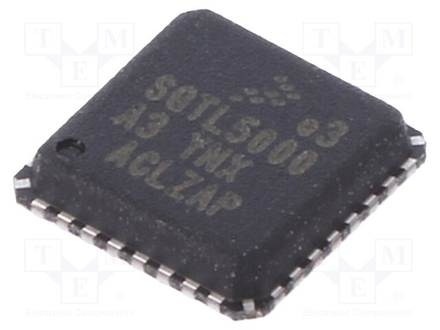 Audio codec; I2C,SPI; Features: stereo; 1.62÷3.6VDC; QFN32