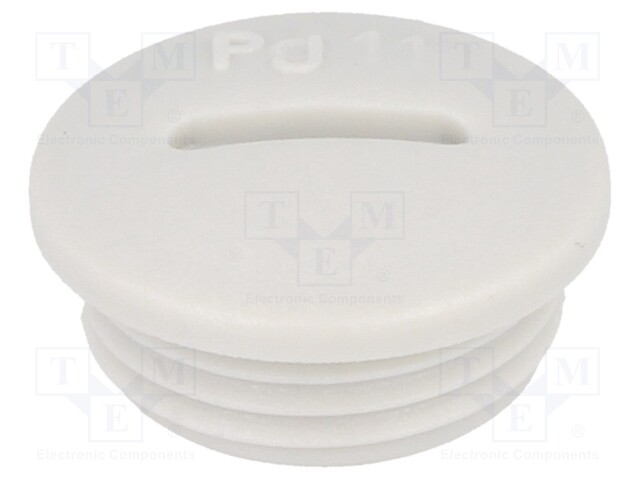 Stopper; PG11; IP54; Mat: polyamide; grey; Man.series: V-N-FS