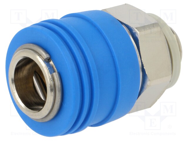 Connector; G 1/4"; outside; -0.95÷12bar; 1260l/min; 57g