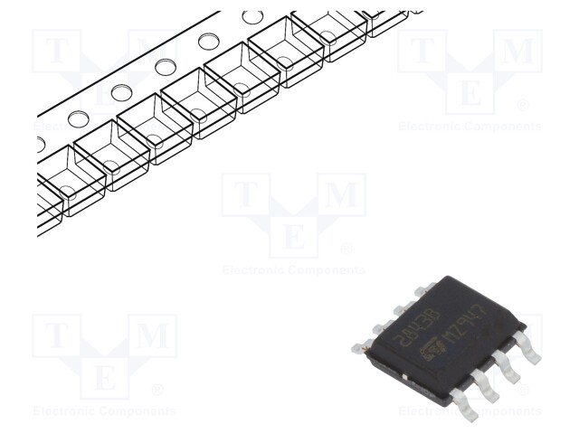 PMIC; PWM controller; 500kHz; Channels: 1; SO8; boost,flyback