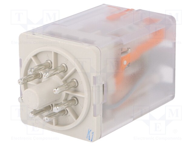 Relay: electromagnetic; DPDT; Ucoil: 120VAC; 10A; max.250VDC; 83g