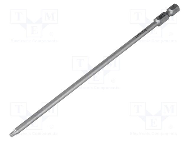 Screwdriver bit; Torx®; TX10; Overall len: 50mm