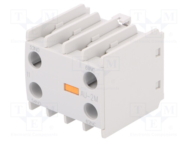 Auxiliary contacts; Series: METAMEC; Leads: screw terminals; IP20