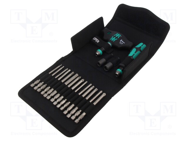 Kit: screwdrivers; Kit: screwdriver bits,screwdriving grip; case