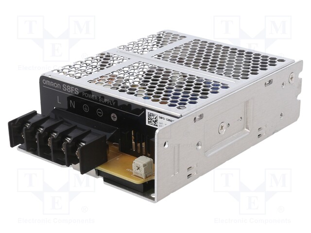 Power supply: switched-mode; 50W; 15VDC; 3.4A; OUT: 1; 129x97x38mm