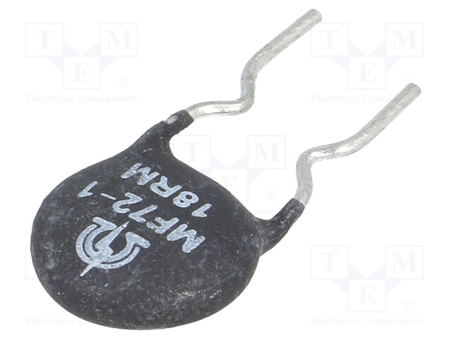 NTC thermistor; THT; 18Ω; 12.5mm; 2600K; ±20%