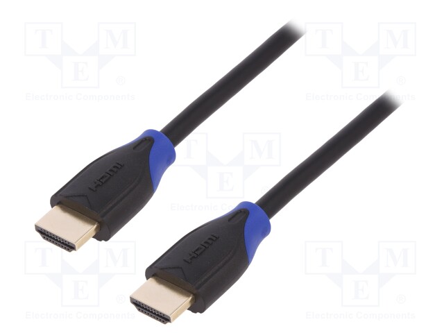 Cable; HDMI 2.0; HDMI plug,both sides; 5m