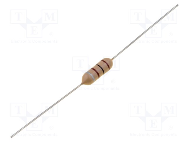 Inductor: axial; THT; 100uH; 550mA; 670mΩ; Ø4.06x12.7mm; ±10%