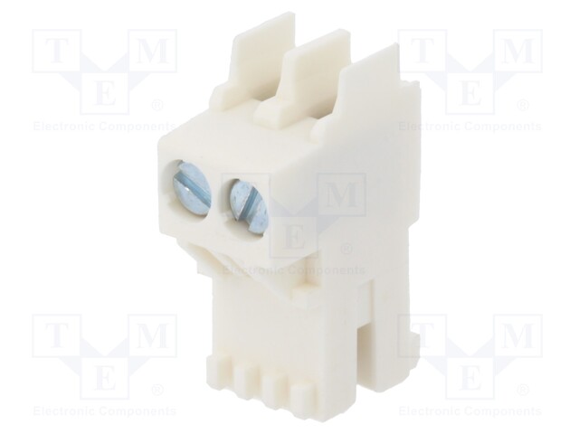 Connector: card edge; RAST 5; plug; female; straight; Glow-Wire