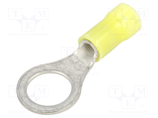 Ring terminal; M10; Ø: 10.5mm; 3÷6mm2; crimped; for cable; tinned