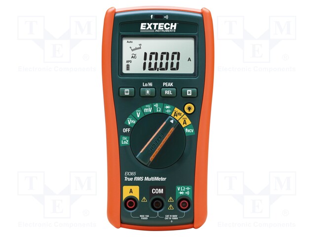 Digital multimeter; LCD (6000),bargraph,with a backlit