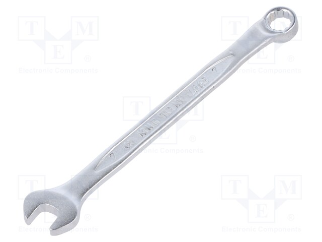 Wrench; bent,combination spanner; 7mm; Chrom-vanadium steel