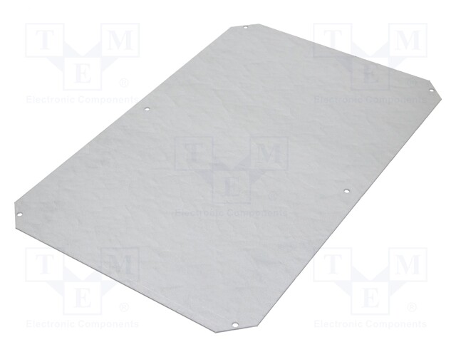 Mounting plate; steel