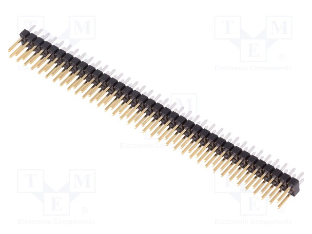 Pin header; pin strips; BERGSTIK; male; PIN: 72; straight; 2.54mm