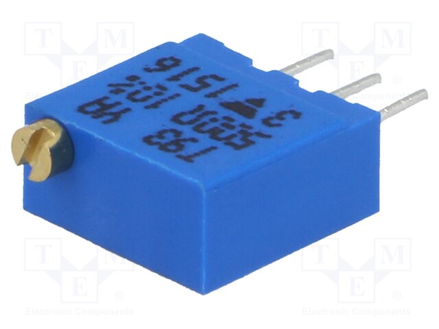 Potentiometer: mounting; multiturn; 500Ω; 500mW; THT; ±10%; linear