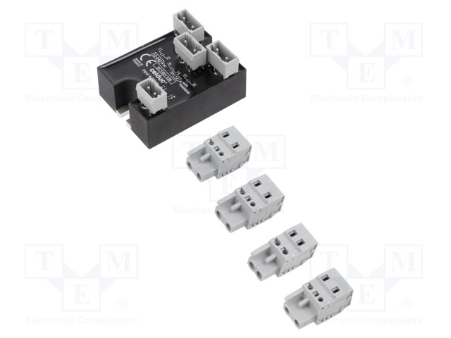 Relay: solid state; Ucntrl: 4÷30VDC; 12A; 12÷440VAC; -40÷100°C