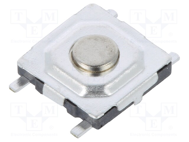 Microswitch TACT; Pos: 2; 0.05A/12VDC; SMT; none; 5.2x5.2mm; 1.5mm