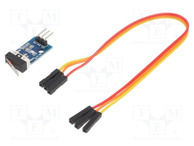 Module: limit switch; to build 3D printers; 25x19mm