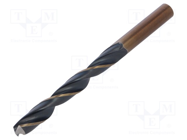 Drill bit; for metal; Ø: 9.4mm; L: 125mm; HSS; bulk,industrial