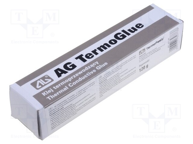 Heat transfer glue; white; 120g; Termoglue; 1W/mK; max.200°C; 2MPa